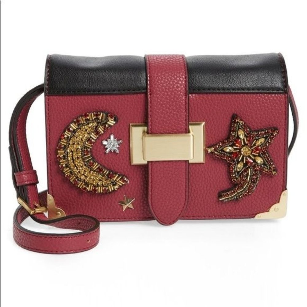 Sam Edelman Florence Leather Crossbody Bag
